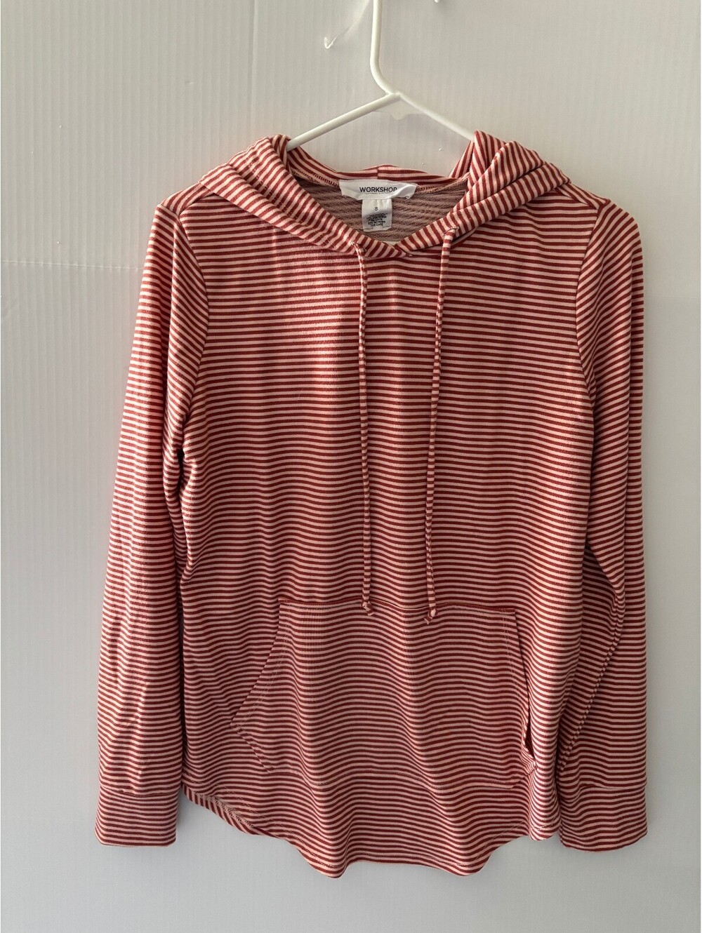 Workshop Republic Clothing Women's Striped Hoodie Small